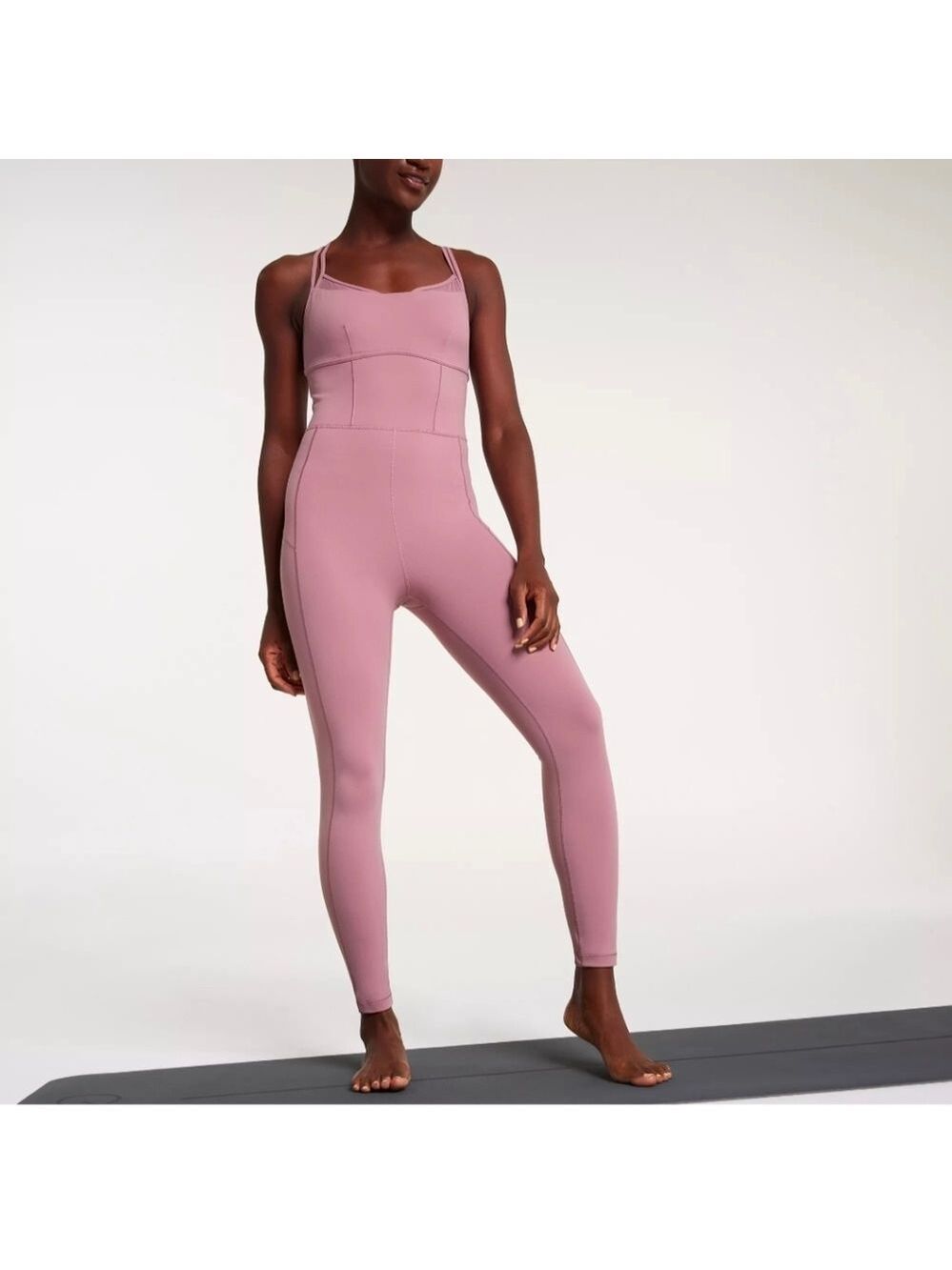Calia by Carrie Underwood rose pink essential mesh bodysuit size XS